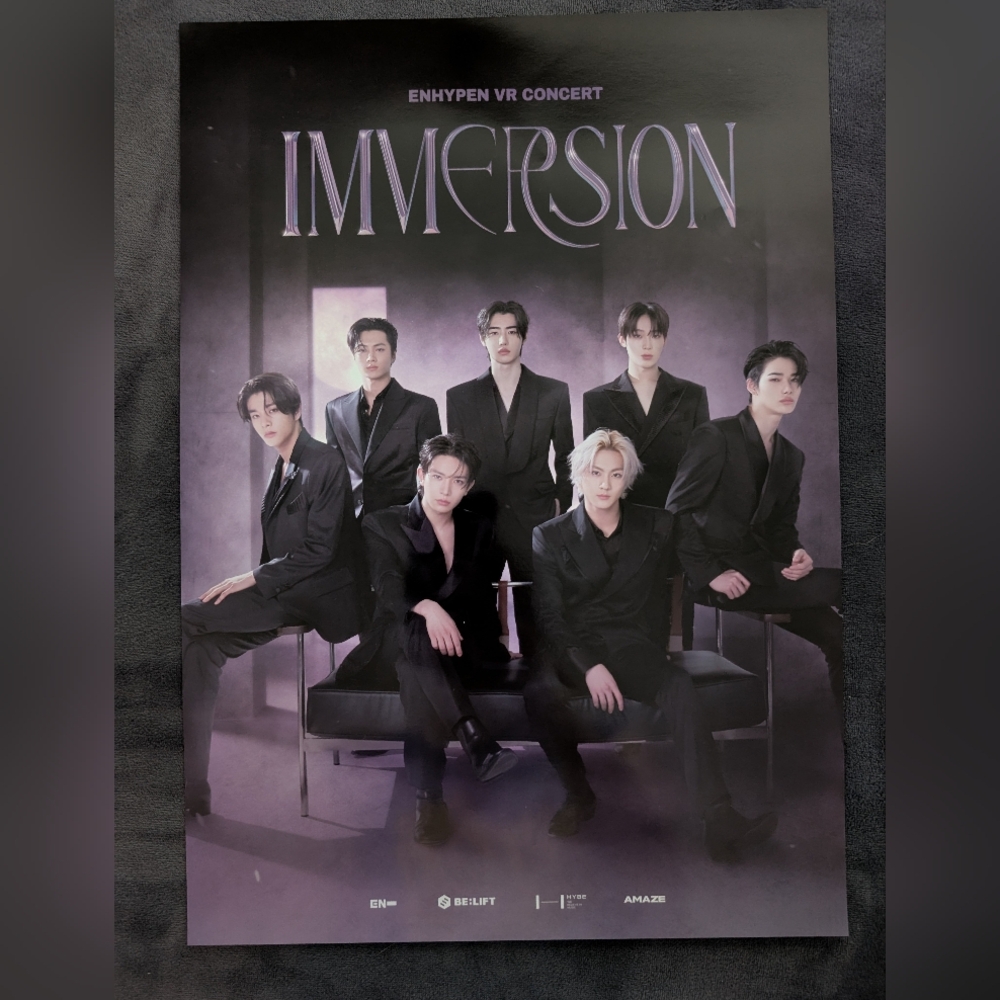 Enhypen VR Concert Immersion poster